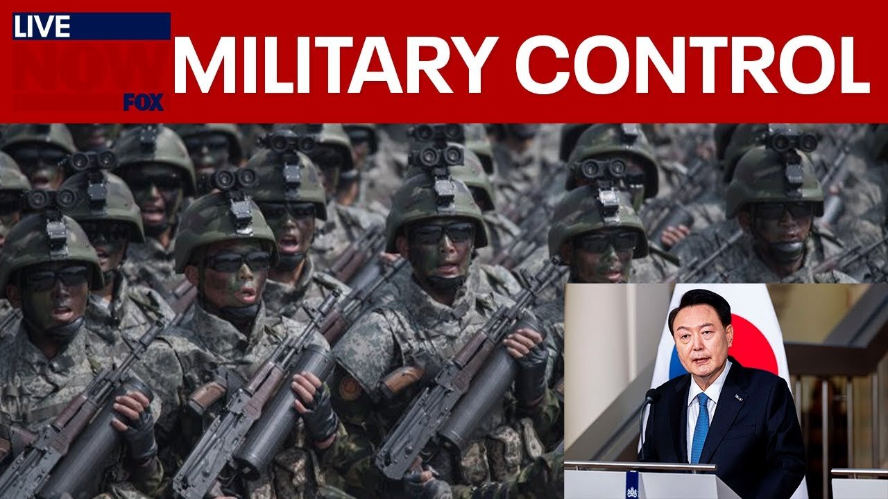 South Korean President Declares Martial Law, Complete Military Control ...