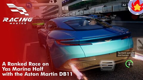 A Ranked Race on Yas Marina Half with the Aston Martin DB11 | Racing Master