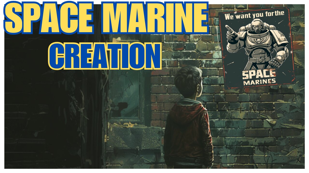 SPACE MARINE Creation Explained | Warhammer 40k Lore