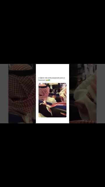 o Qatar não será o mesmo depois dos brasileiros 😂😂