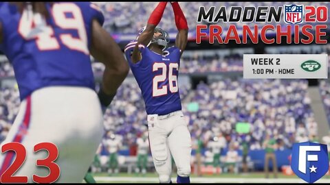 Close Battle in Buffalo l Madden 20 Bills Franchise [Y2:W2] vs NY Jets l Ep.23