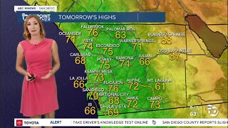 ABC 10News Pinpoint Weather with Meteorologist Leah Pezzetti