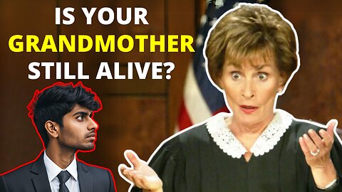 Judge Judy Asks if a SCAMMERS Grandmother Is Still Alive!