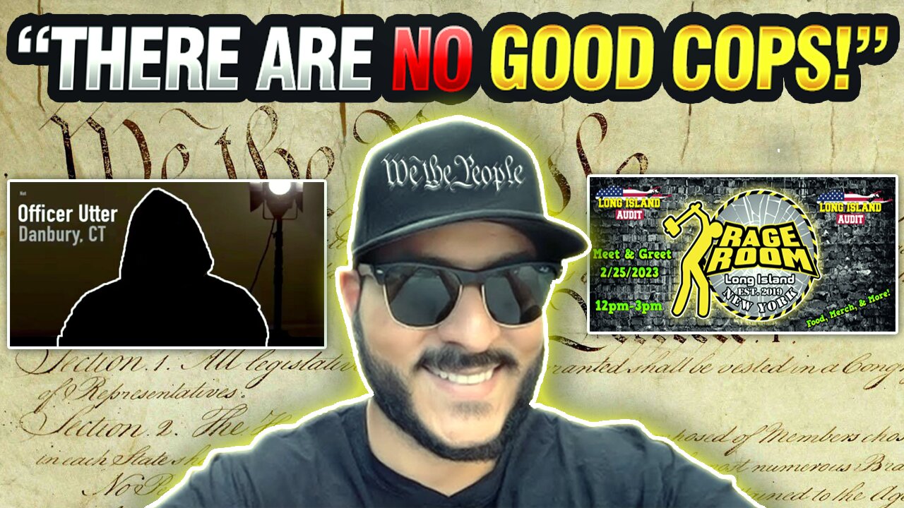 Reacting To Anonymous Police Interview (Parody) + We The People Meet & Greet Information!