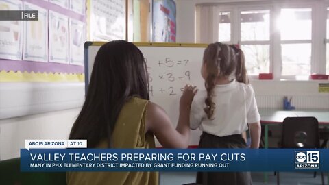 Phoenix Elementary teachers to see a 30% pay cut after grant expires