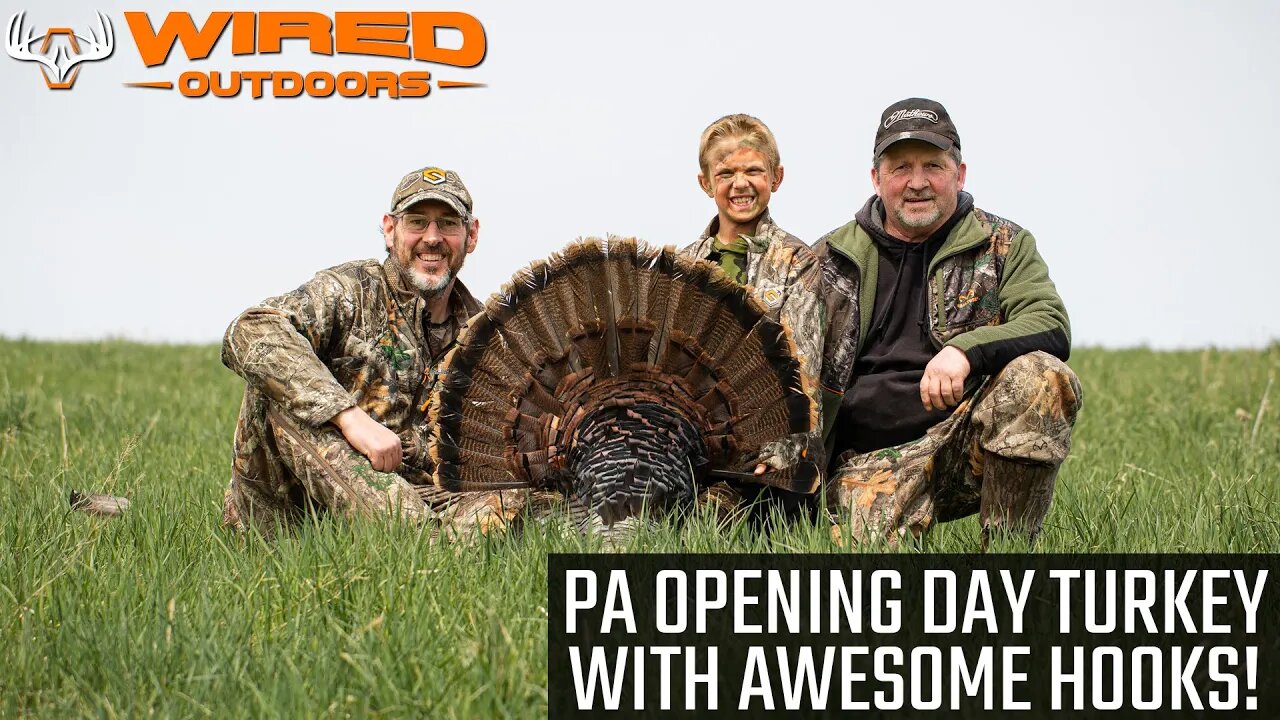 2022 PA Opening Day Turkey With Awesome Hooks!