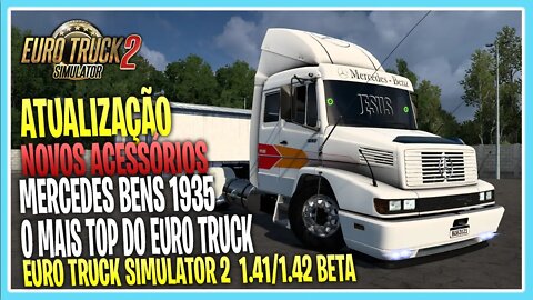 ATUALIZAÇÃO MB 1935 BOB TUTORIAIS NOVOS ACESSÓRIOS PARA EURO TRUCK SIMULATOR 2 1.41 1.42 BETA