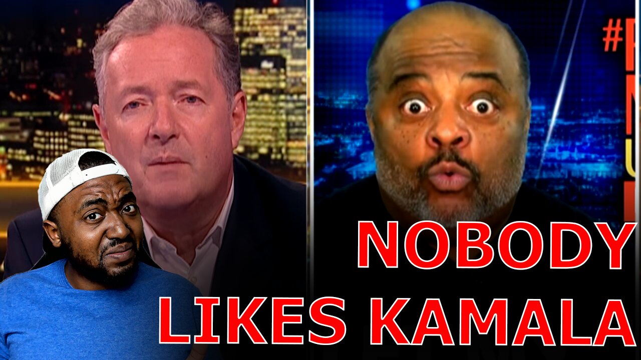 WOKE Democrat REFUSES TO ENDORSE Kamala Harris As Piers Morgan Confronts Him On Coup Against Biden!