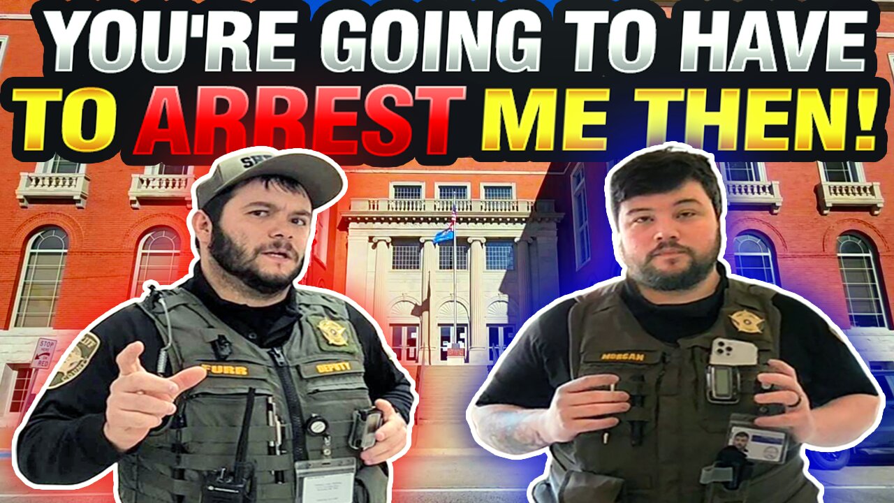 Sheriff Orders His Deputies To Arrest Journalist For Obstruction Of Justice!