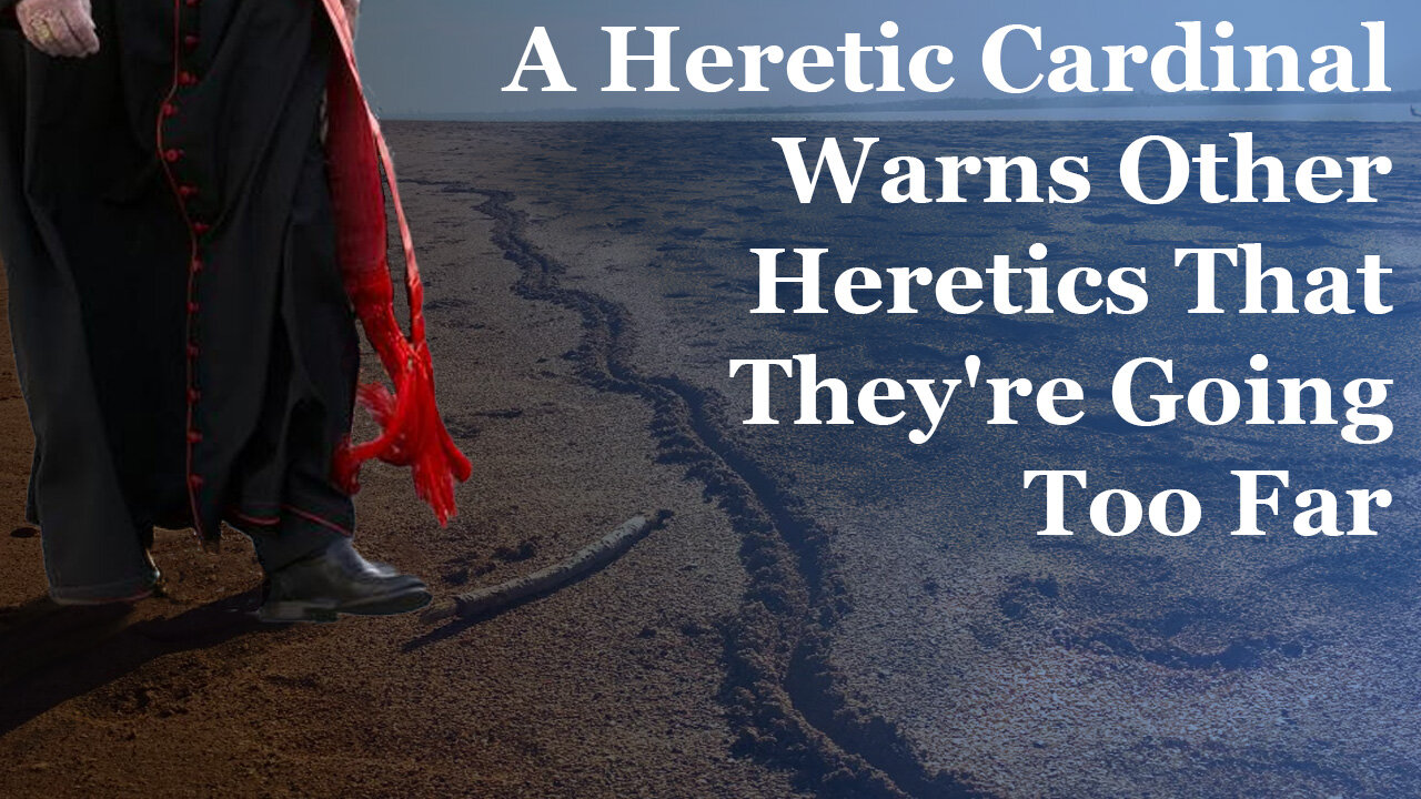Heretic Cardinal Warns Other Heretic Bishops They're Going Too Far With Their Heresies
