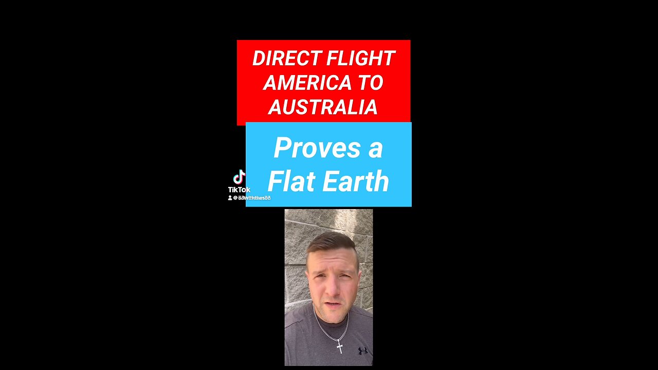 Direct flights prove a flat earth