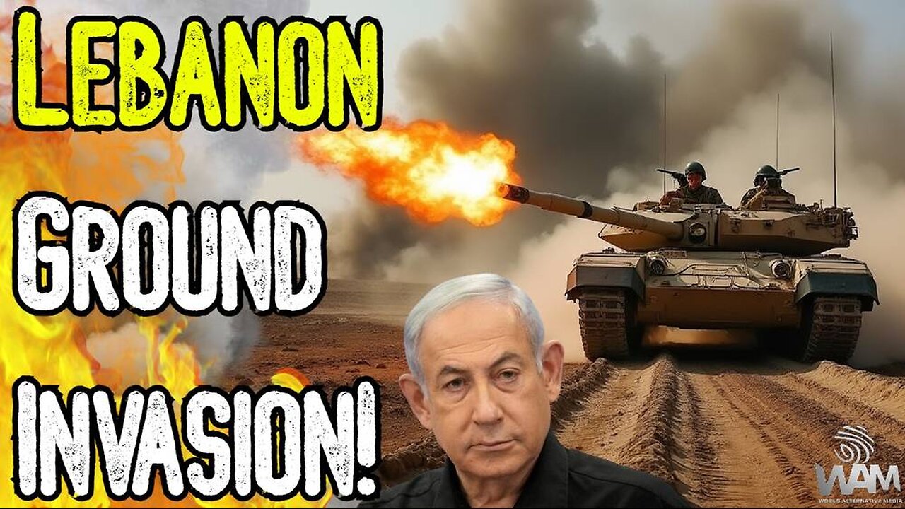 LEBANON GROUND INVASION! - Israel Demands U.S. Attack Iran! - Strikes Near Russian Base In Syria!