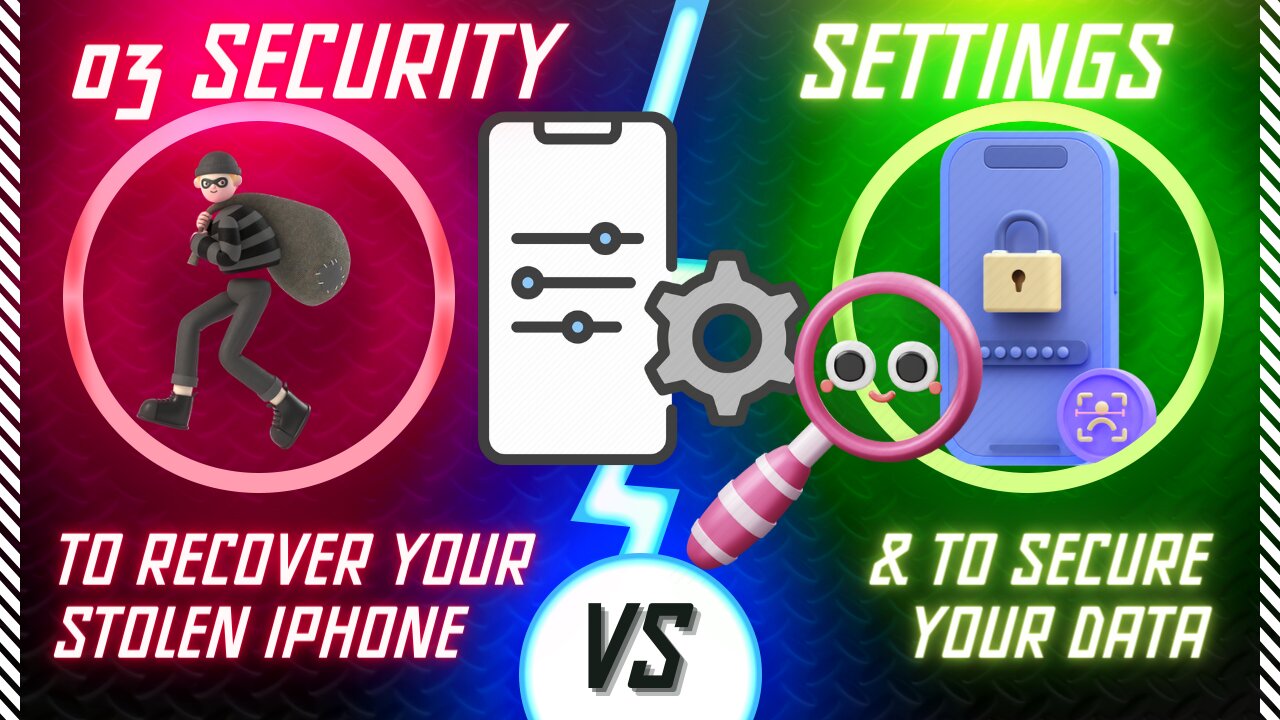 Have an Iphone? Change These 03 Security Settings | To Recover Stolen Iphone | & To Secure Data