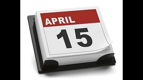 April 15 is historically not a happy day