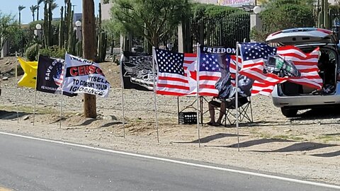 #live - Peoples Convoy Arrives in Cabazon, CA