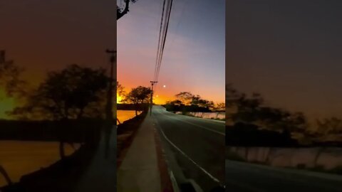 Que Belo amanhecer em Vitória ES