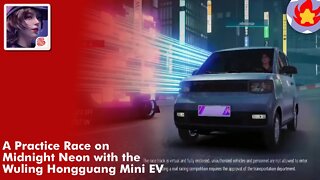 A Practice Race on Midnight Neon with the Wuling Hongguang Mini EV | Ace Racer