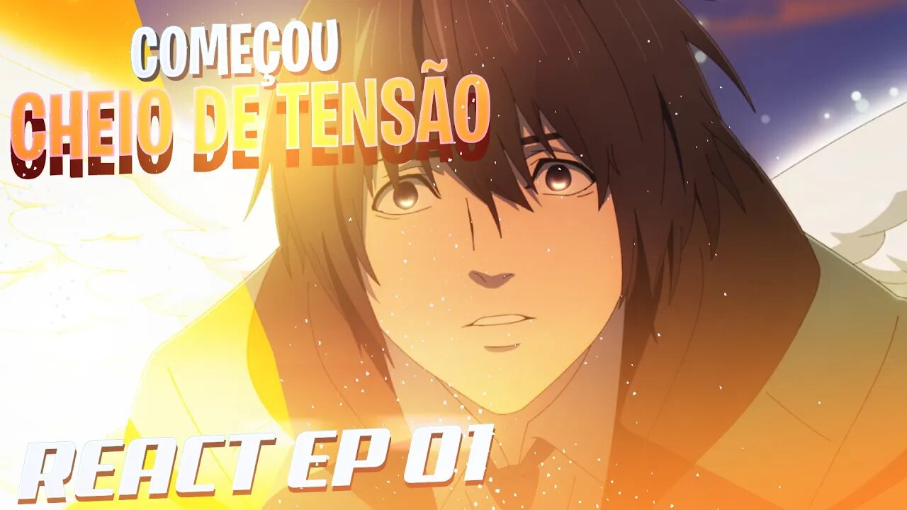 REACT - COMEÇO TENSO!! - Platinum End - EPI 01 REACTION