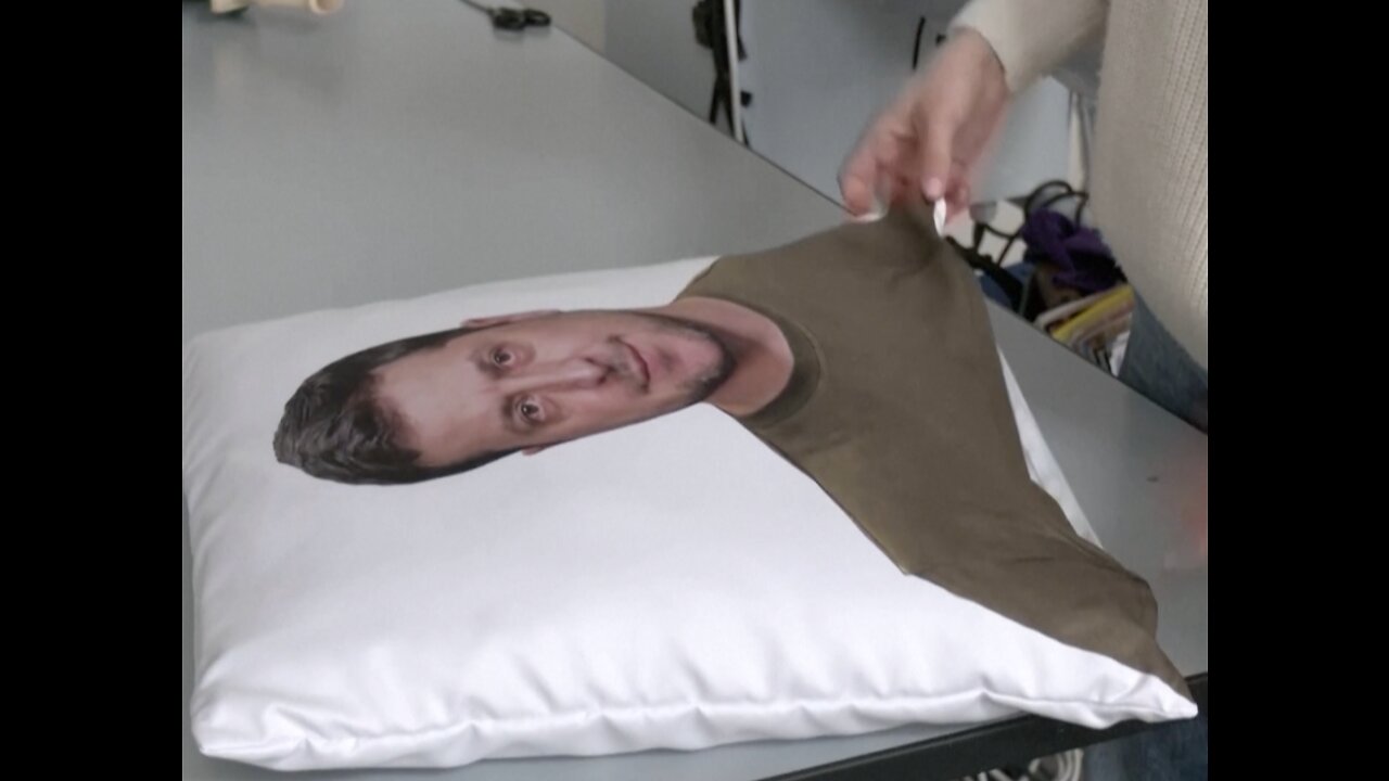 Pillow Power: Czech Designer creates Zelenskyy Pillow | BKNN.News