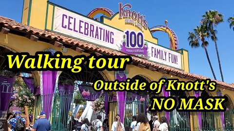 knott's Berry Farm-Buena Park, California🇺🇸 walking tour June 2021
