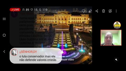 Ao vivo : Semana de lives com convidados no Canal Monarquia Livre