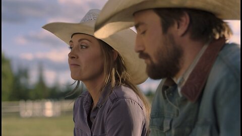 Heartland 1805 Amy and Nathan Scene at the ranch.