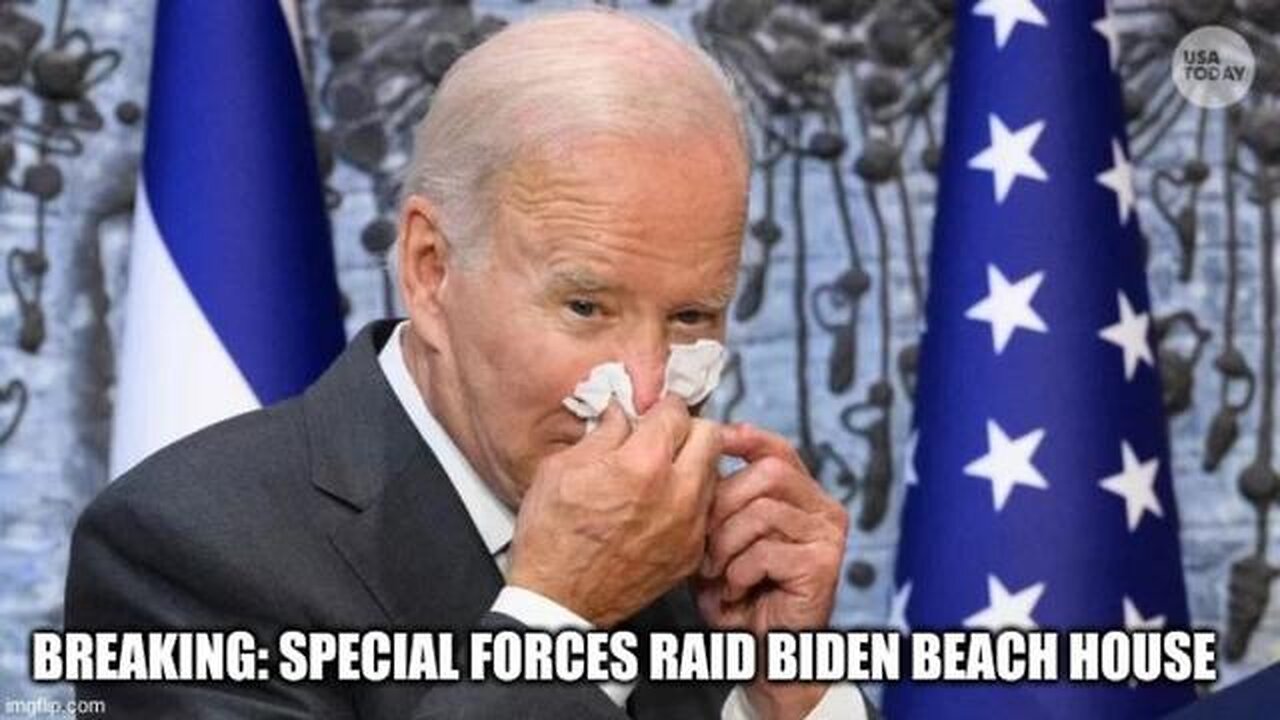 SPECIAL FORCES RAID BIDEN BEACH HOUSE