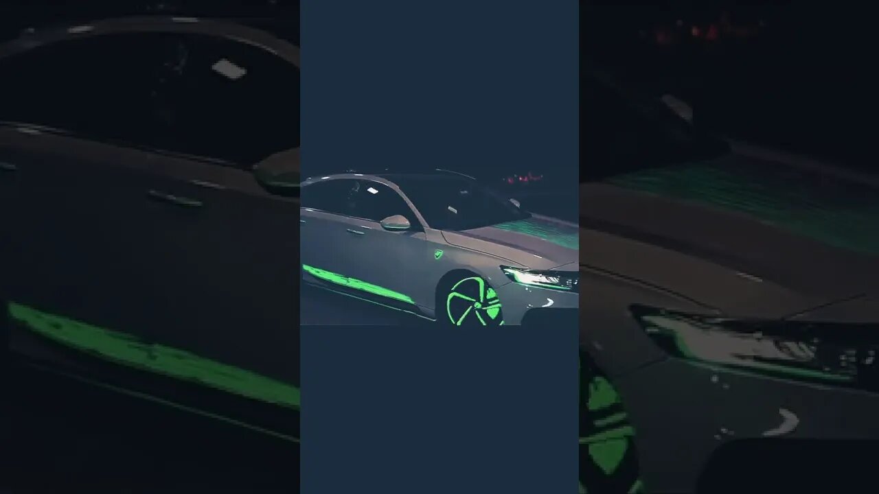 Green lightning to amazing look for cars wheels