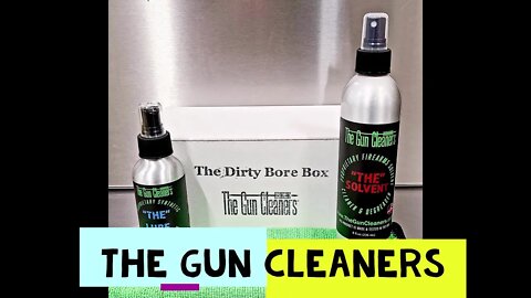 The Dirty bore box from the Gun Cleaners