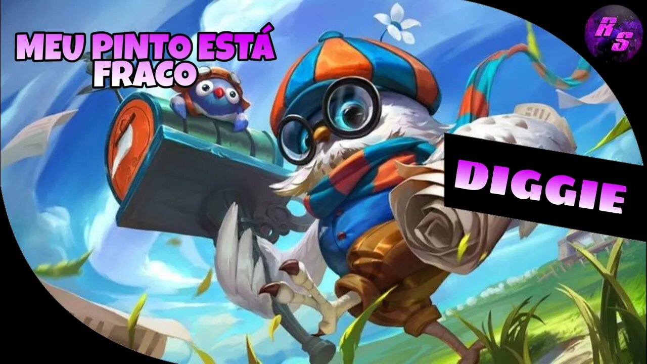 MEU PINTO NÃO ESTÁ GRANDE • DIGGIE GAMEPLAY | Mobile Legends