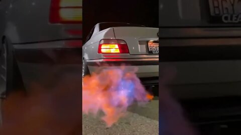 BMW car fireflames 🔥🔥 #onepercent_clubb #bmw
