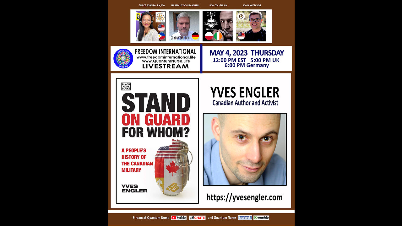 Yves Engler-"Stand On Guard! For Whom? A People’s History of the Canadian Military"