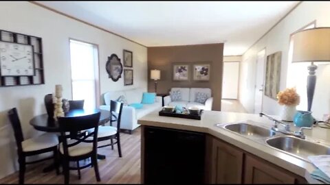 Advantage Mobile Home Tour by Redman Homes.