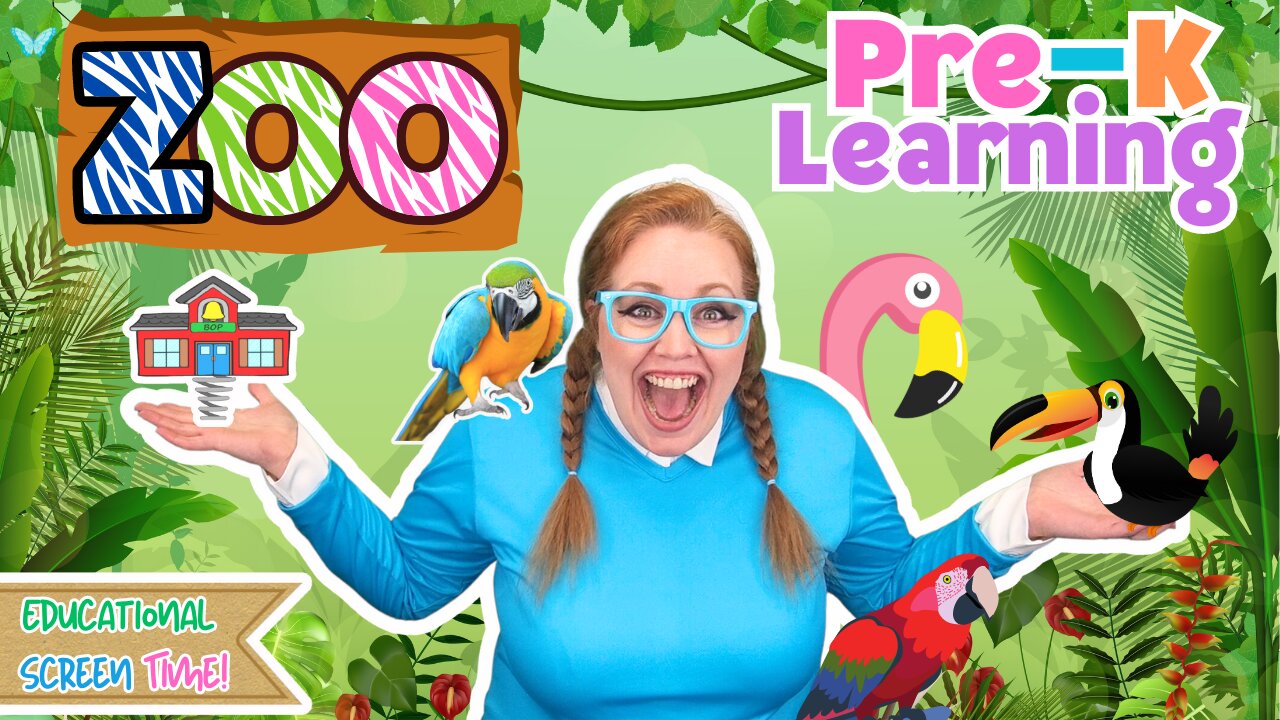 Learning Skills Zoo! Fun with birds | Same vs Similar | Colors | Animals | Puzzles | Fun Kids Video