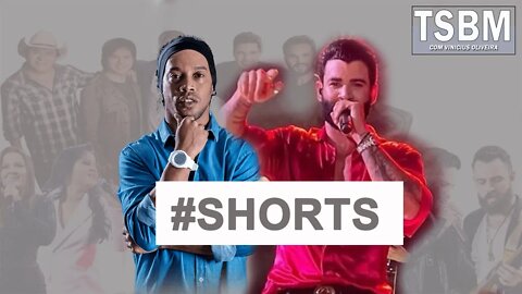 RONALDINHO GAÚCHO NO SHOW DO GUSTTAVO LIMA EM MIAMI!! #Shorts