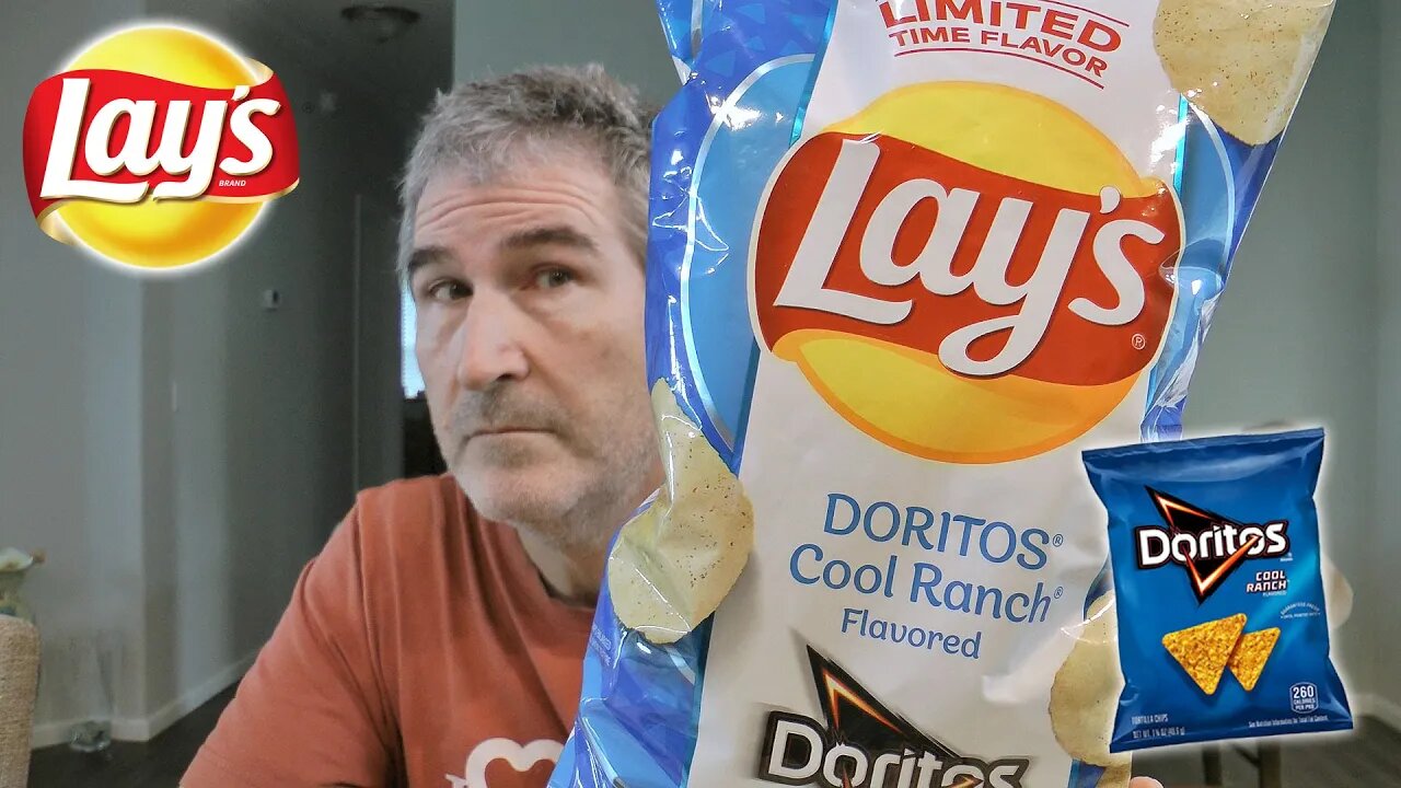 WINNER OR LOSER? Lays DORITOS COOL RANCH FLAVORED CHIPS Review 😮