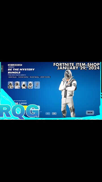 “NEW” BE THE MYSTERY BUNDLE IS HERE! FORTNITE ITEM SHOP (January 29, 2024)