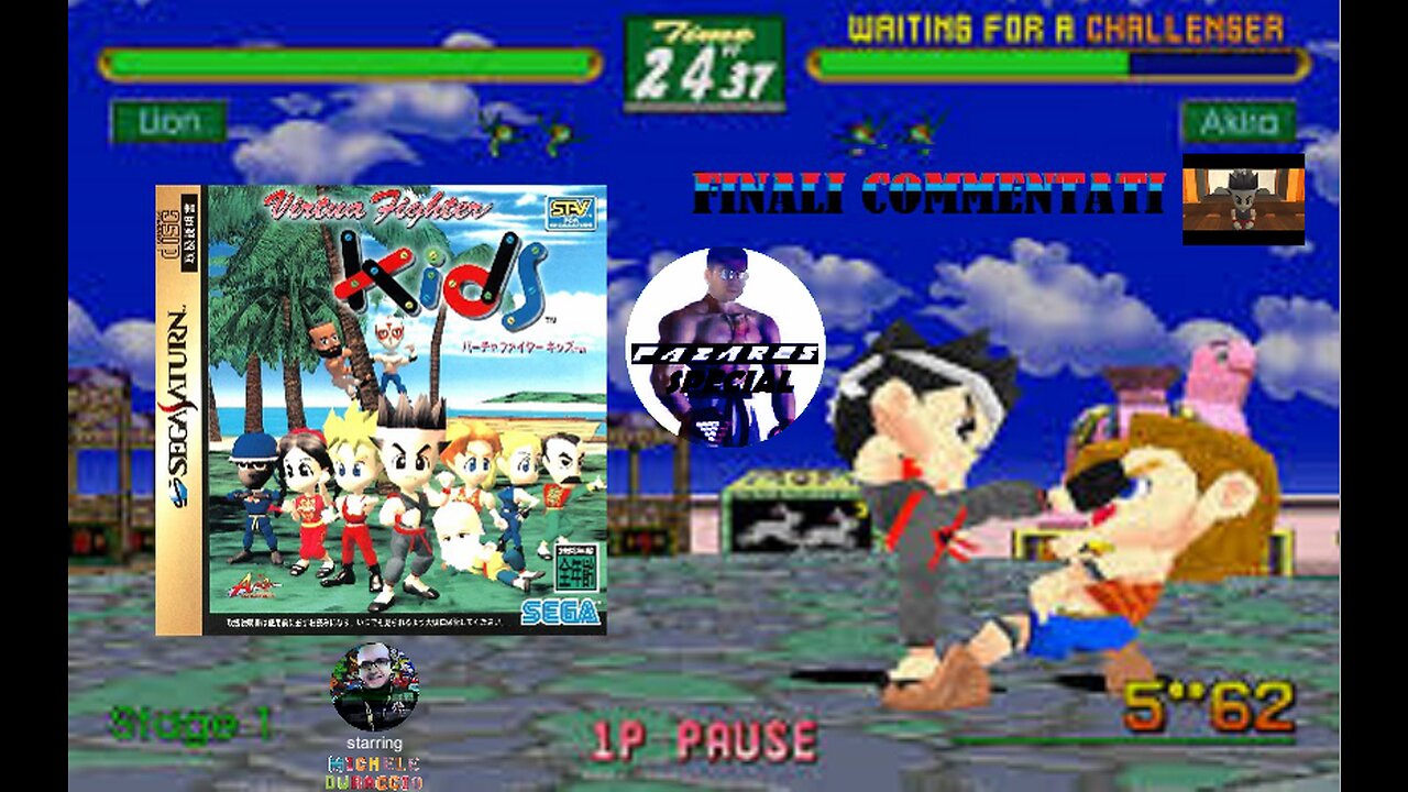 Fazares Special - VIRTUA FIGHTER KIDS SEGA SATURN finali/endings commentati (feat. Michele Duraccio)