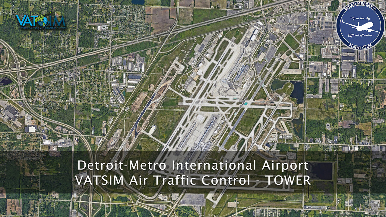 VATSIM ATC Live | Detroit-Metro International