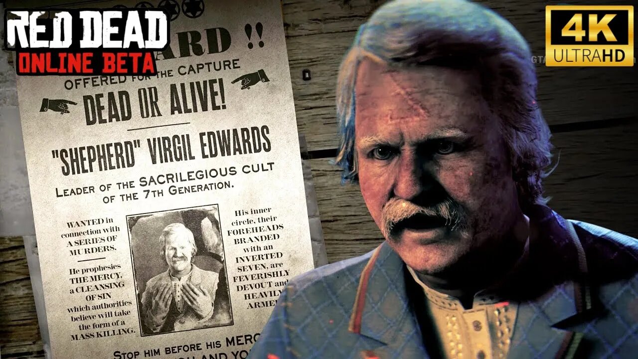 red dead online 2022 | Le Berger Virgil Edwards (Chasseur de Primes)