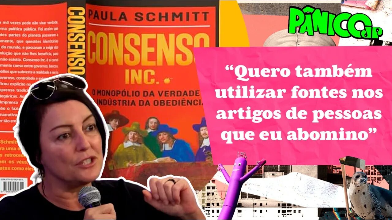 PAULA SCHMITT FALA TUDO SOBRE OS ‘INIMIGOS DA CENSURA’