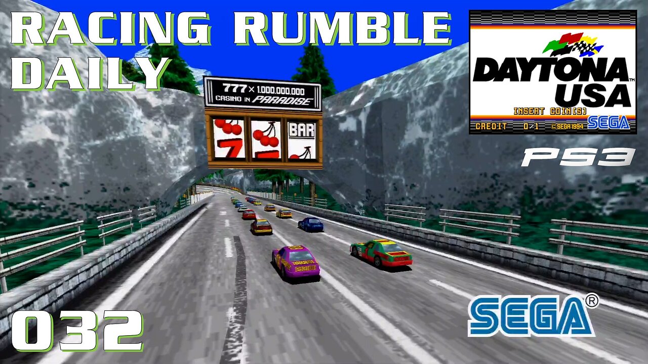 Racing Rumble Daily 032 - Daytona USA (1994) PS3