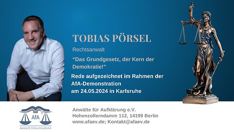 Tobias Pörsel: Das Grundgesetz, der Kern der Demokratie