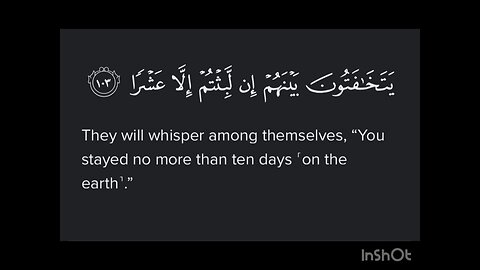 Surah TaHa Ayat 103