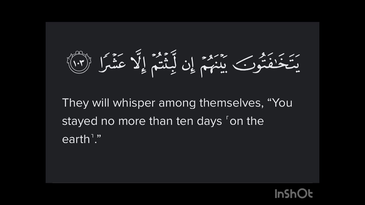 Surah TaHa Ayat 103