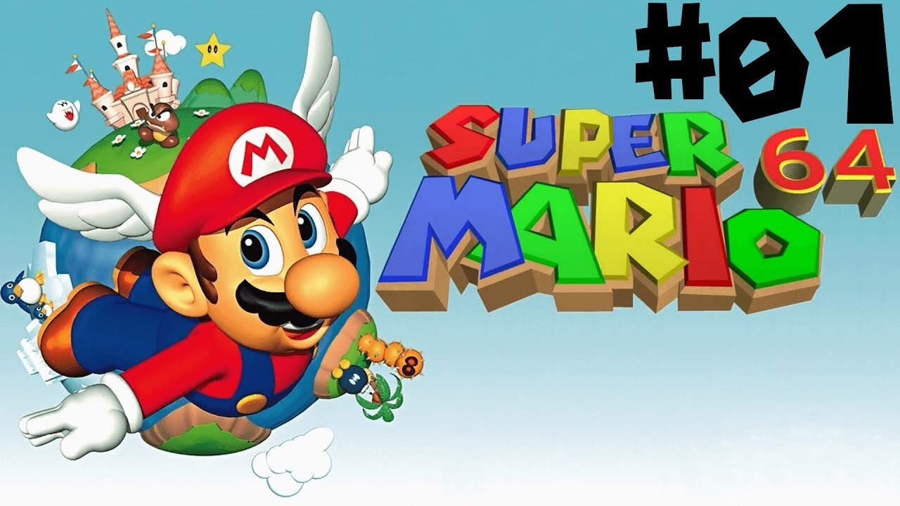 [Hburners] Super Mario 64 coop |01| Ah les niveaux dans l'eau...