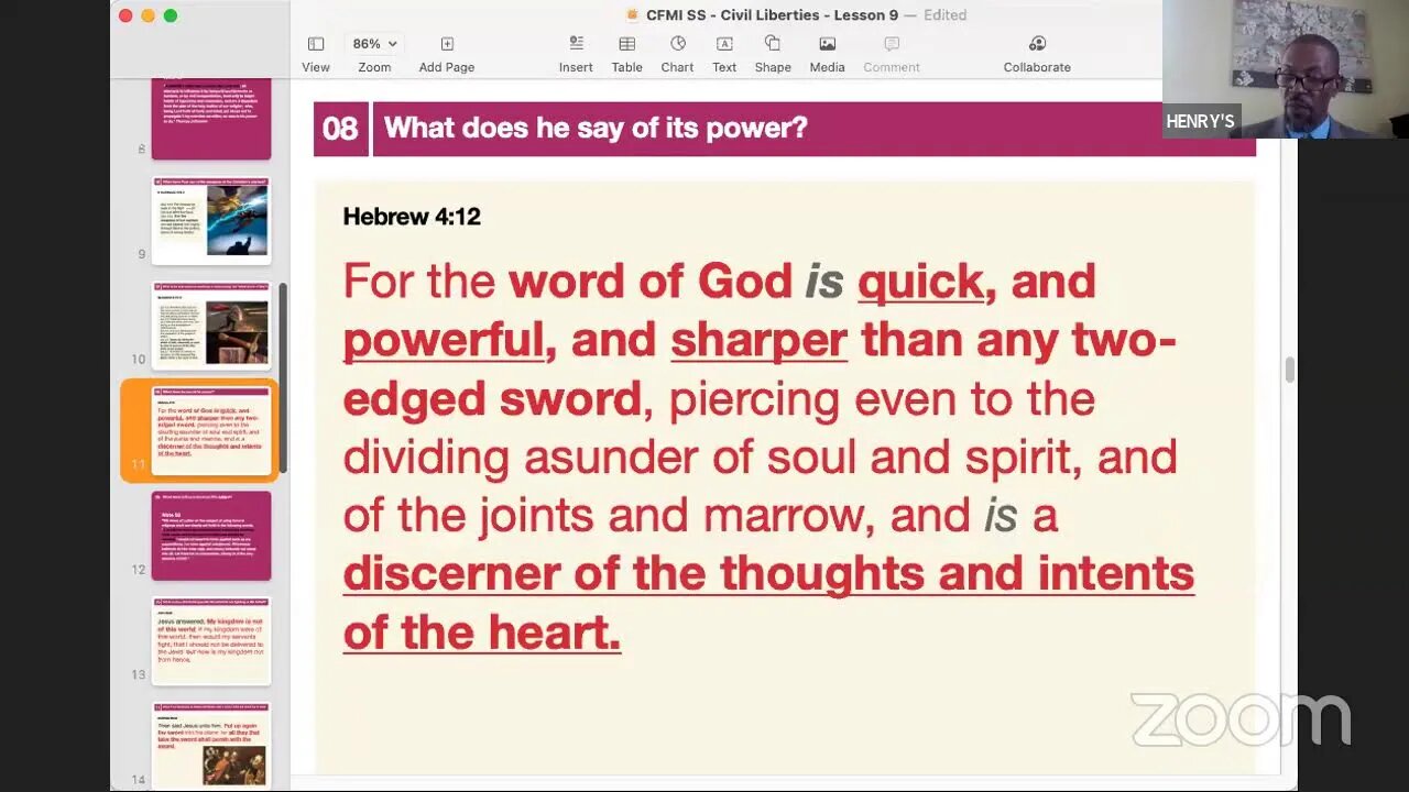 Sabbath School Lesson Study 05 03 2022