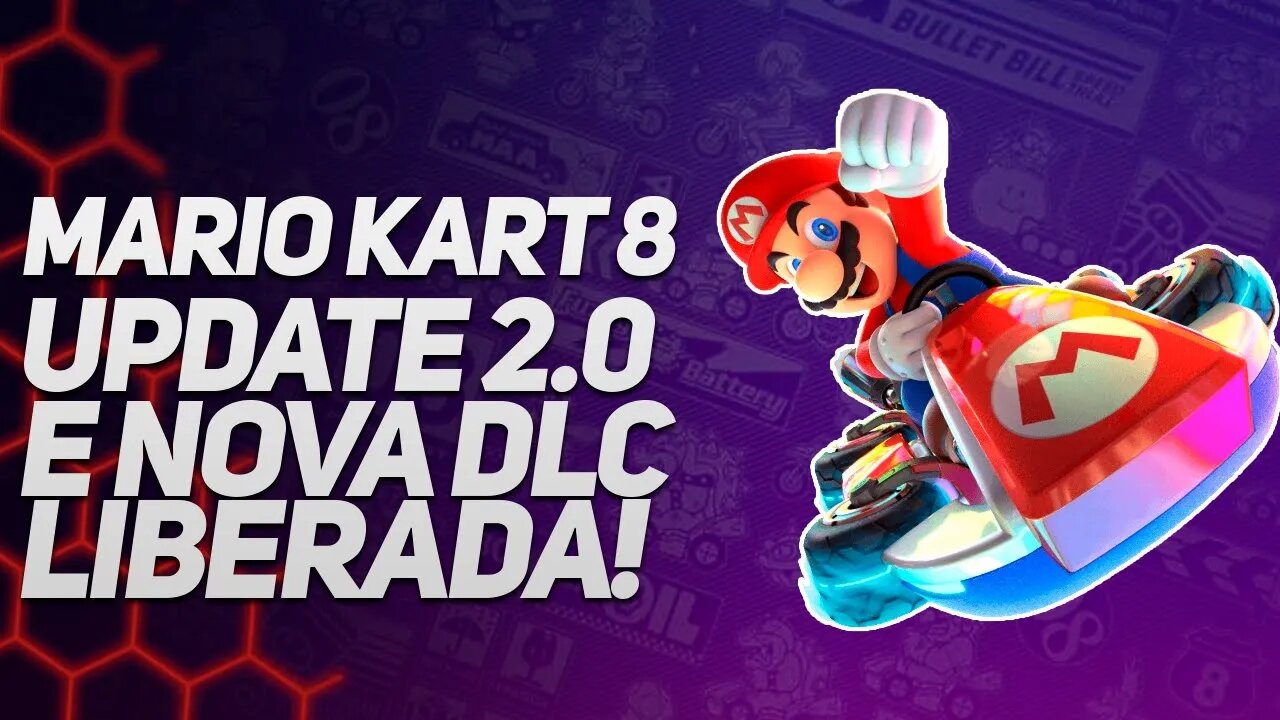 SAIU! UPDATE 2.0 de Mario Kart 8 e DLC Booster Course Pass! JOGÁVEL no Yuzu e Ryujinx!