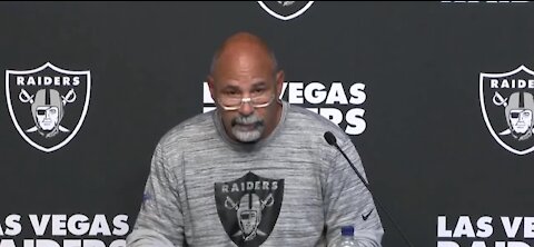 'Terrible lapse in judgment': Raiders' interim head coach speaks to Ruggs crash