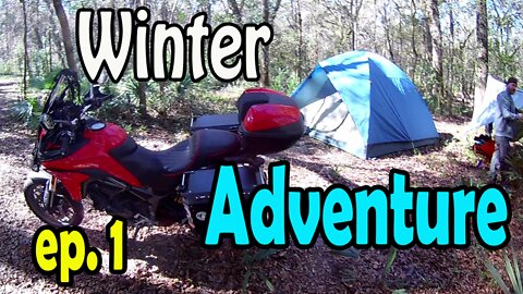 Winter Motorcycle Adventure ep.1